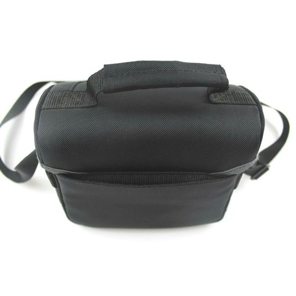 Sony Camera Camcorder Case Soft Multi Pocket Zip/Clasp Adjustable Shoulder Strap - Picture 4 of 6